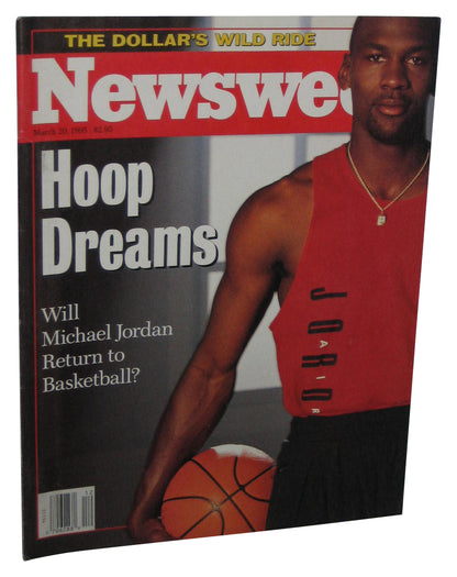 Newsweek Hoop Dreams March 20 1995 NBA Basketball Michael Jordan Magazine Book
