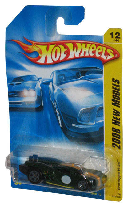 Hot Wheels 2008 New Models 12/40 Green Prototype H-24 Toy Car 12/196