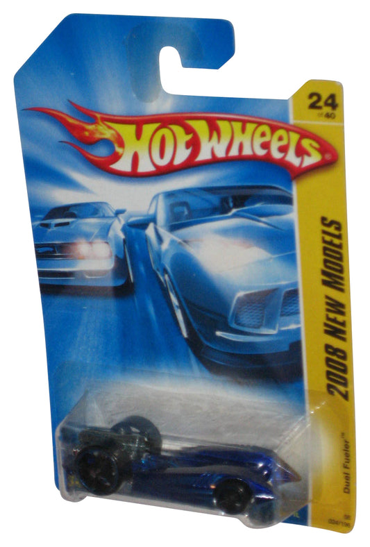 Hot Wheels 2008 New Models 24/40 Blue Duel Fueler Toy Car 24/196