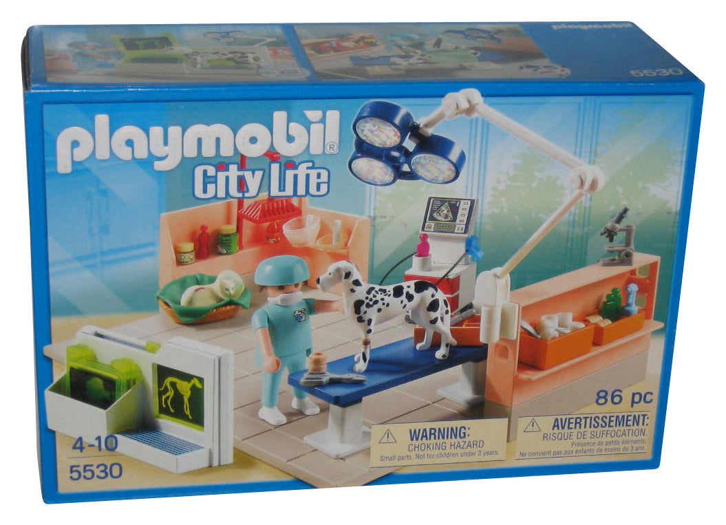 Playmobil City Life Vets Pet Examination Room Toy Figure Playset 5530