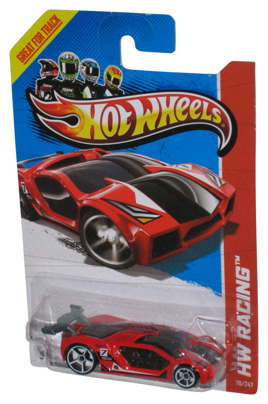 Hot Wheels HW Racing (2012) Mattel Red Impavido 1 Toy Car 70/247