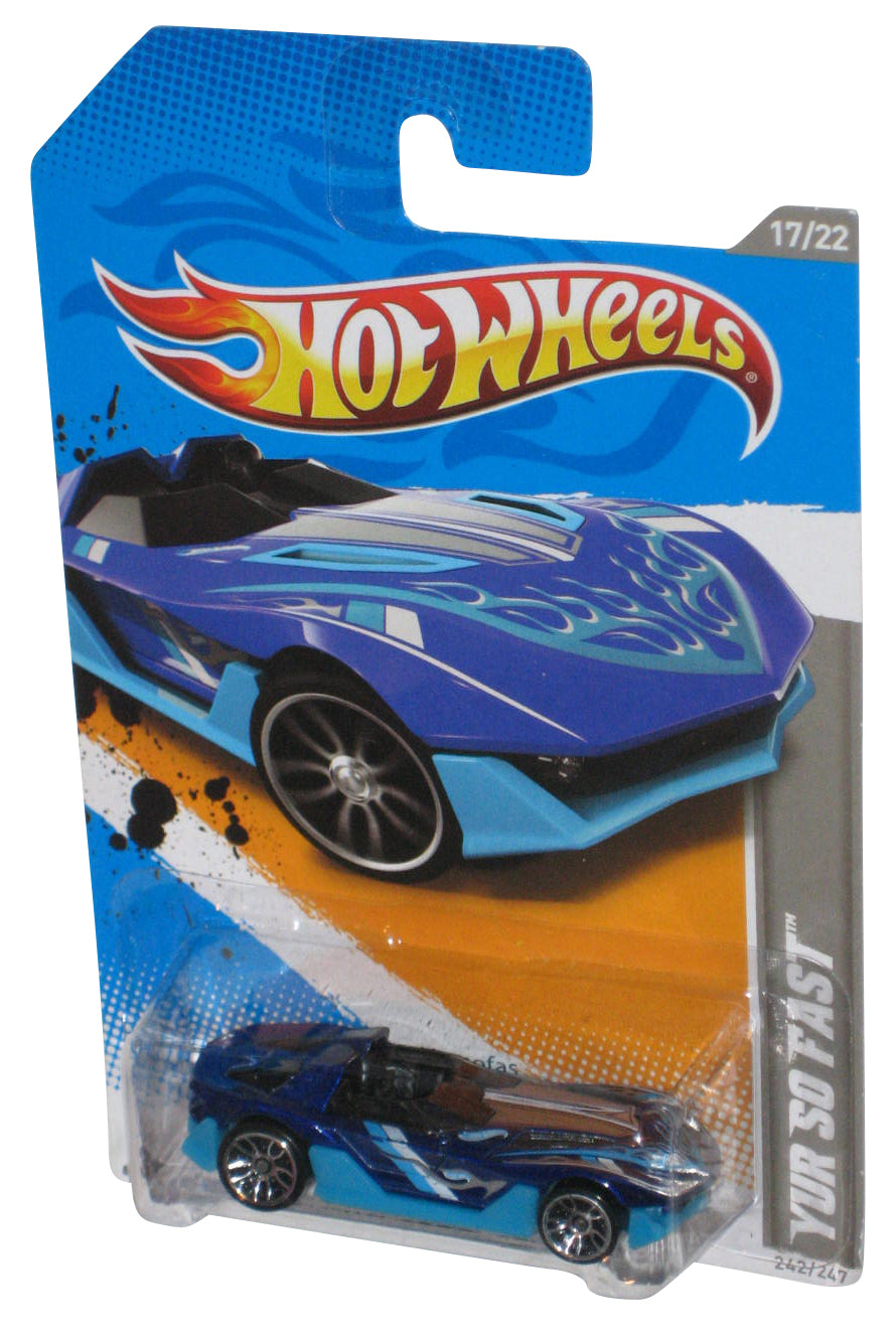 Hot Wheels HW Code 17/22 Cars '12 Blue Yur So Fast Die-Cast Toy Car 242/247