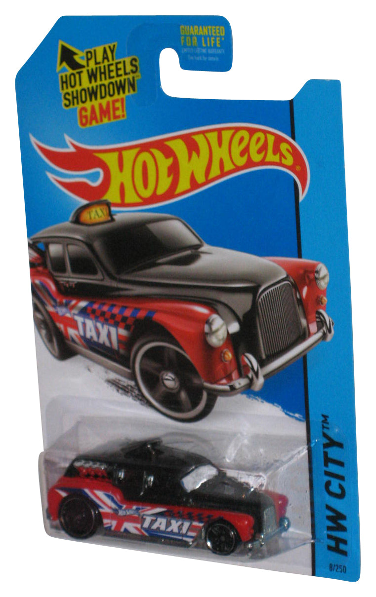 Hot Wheels HW City (2013) Black Cockney Cab II Toy Car 8/250