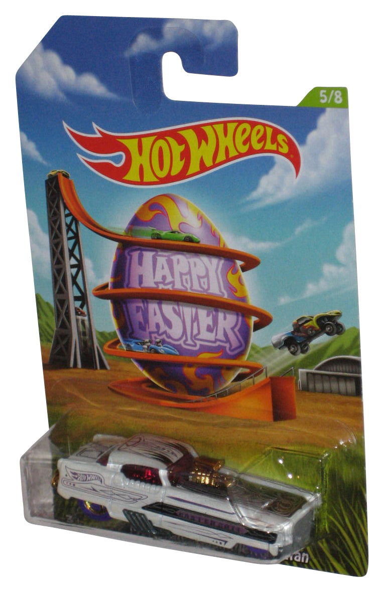 Hot Wheels Happy Easter Metrorail Nash Metropolitan White Toy Car 5/8