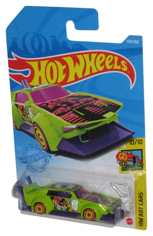 Hot Wheels HW Art 10/10 (2020) Green Mad Manga Die-Cast Toy Car 159/250