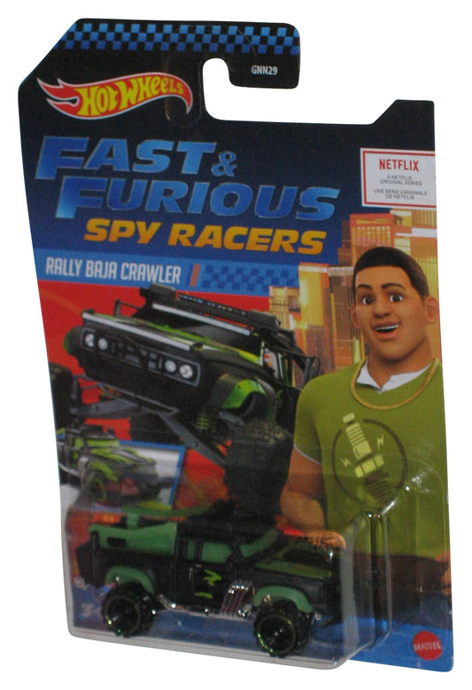 Hot Wheels Fast & Furious Spy Racers Rally Baja Crawler Black & Green Toy Car