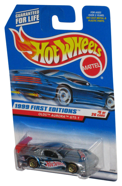 Hot Wheels 1999 First Editions 5/26 Olds Aurora GTS-1 (2002) Silver Toy Car #911