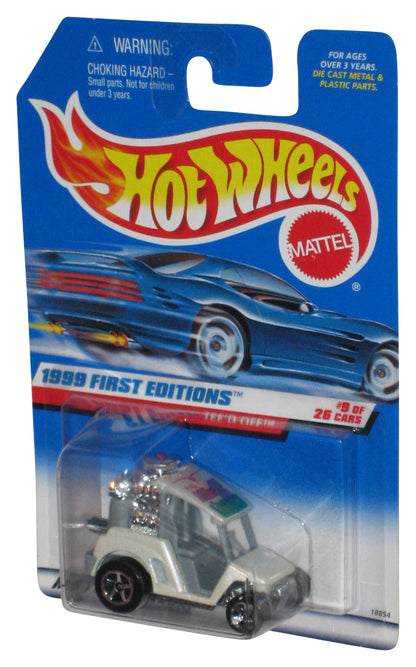 Hot Wheels 1999 First Editions 9/26 White Tee'd Off Toy Car #683