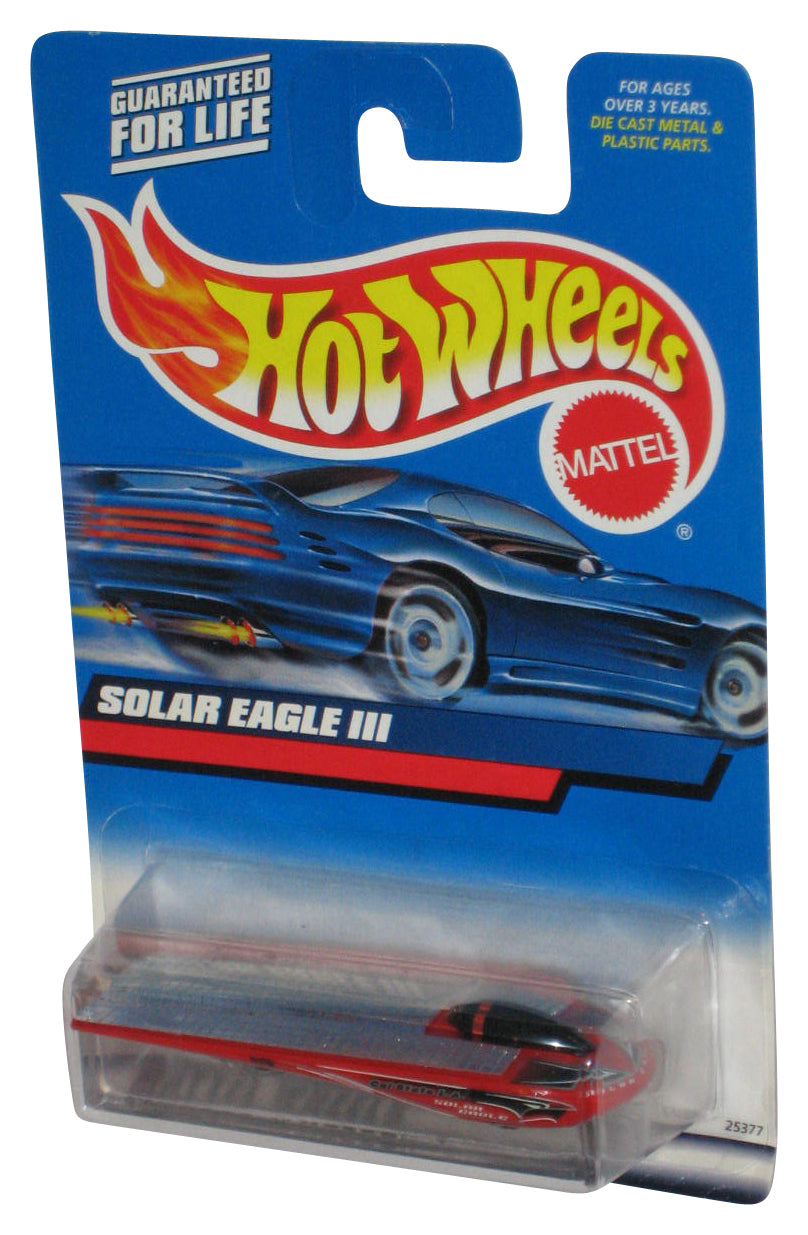 Hot Wheels Solar Eagle III (2000) Red Die-Cast Toy Car #176