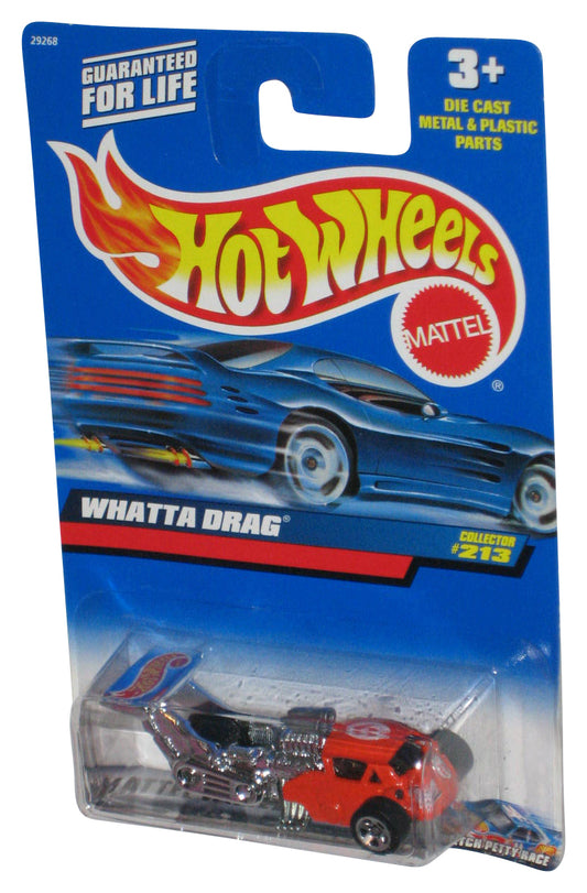 Hot Wheels Whatta Drag (2000) Orange & Silver Die-Cast Toy Car #213