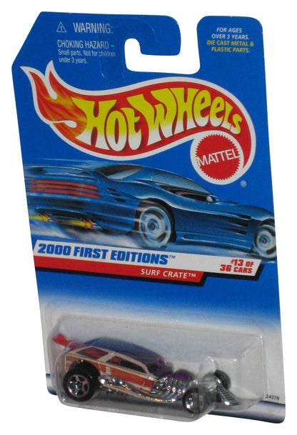 Hot Wheels 2000 First Editions 13/36 Purple Surf Crate Toy Car #073