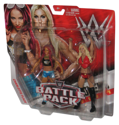 WWE James Sasha Banks vs Charlotte Flair (2017) Mattel Figure Set 2-Pack
