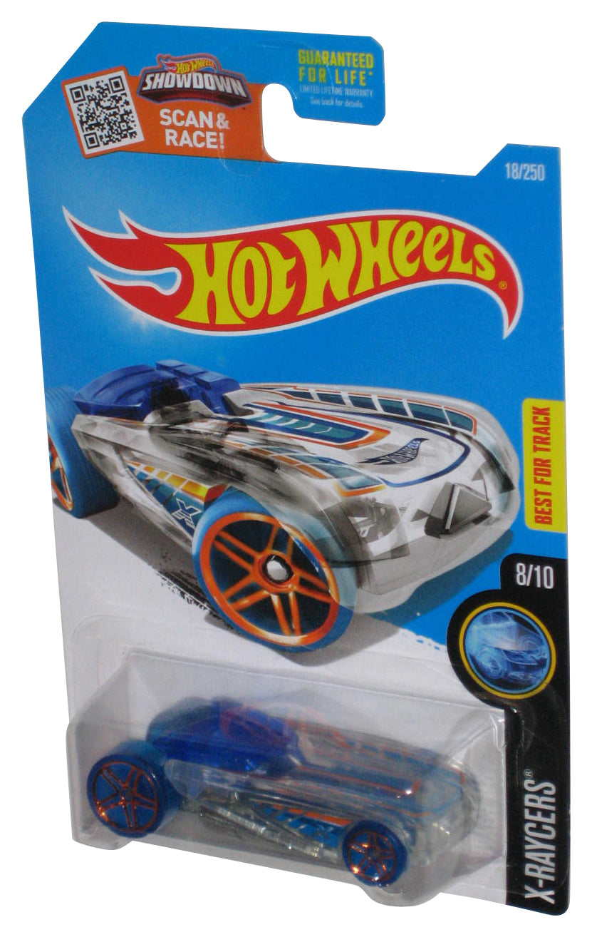 Hot Wheels X-Raycers 8/10 (2015) Pharodox Blue Die-Cast Toy Car 18/250
