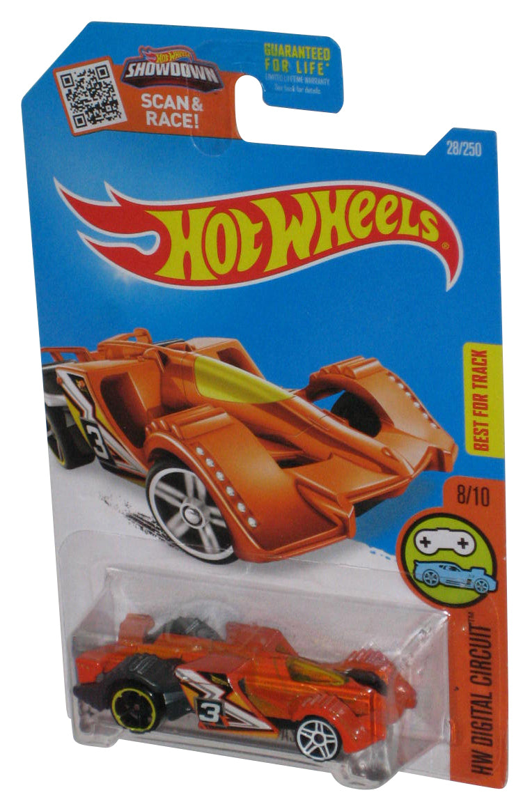 Hot Wheels HW Digital Circuis 8/10 (2015) Orange Epic Fast Toy Car 28/250