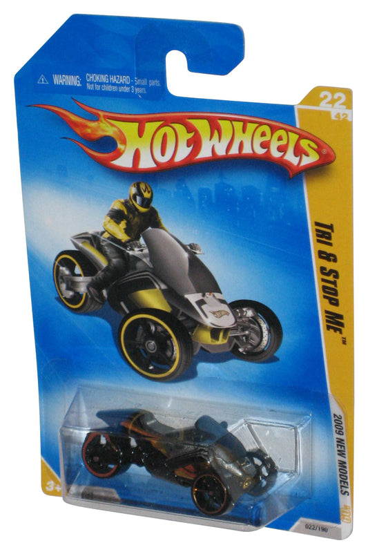 Hot Wheels 2009 New Models Yellow Tri & Stop Me Toy Bike 22/190