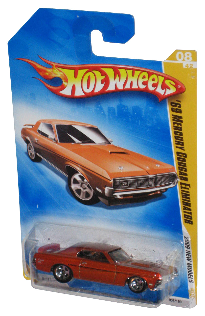 Hot Wheels 2009 New Models Orange '69 Mercury Cougar Eliminator Toy Car 008/190