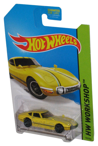 Hot Wheels HW Workshop (2013) Toyota 2000 GT Yellow Die-Cast Toy Car 192/250