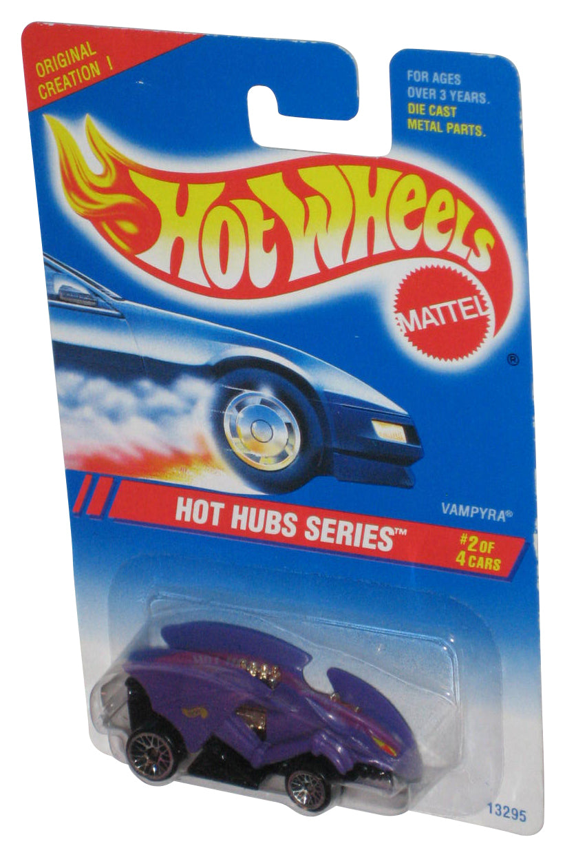 Hot Wheels Hot Tubs Series (1994) Purple Vampyra Toy Car w/ Silver Wheels