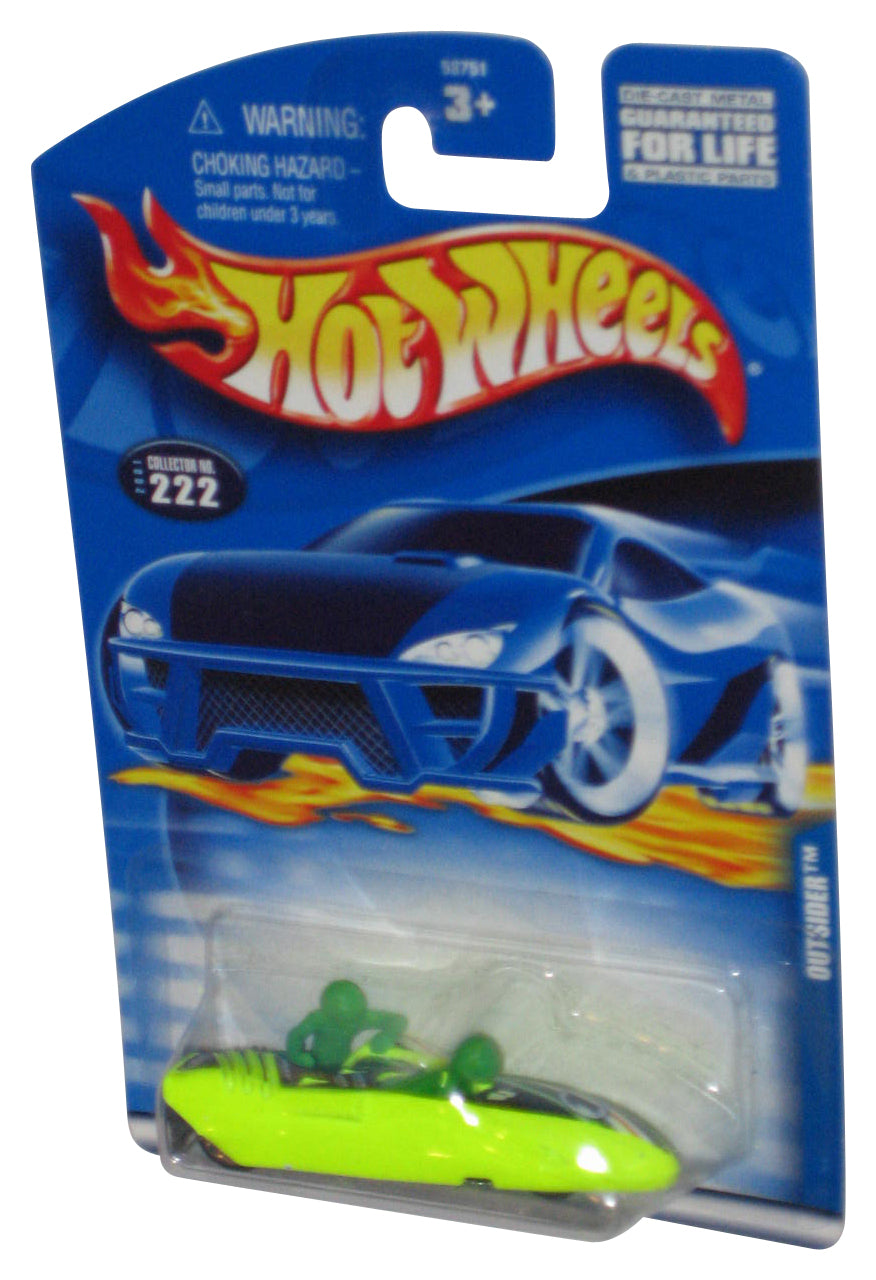 Hot Wheels Outsider (2001) Mattel Bright Green Die-Cast Toy Car #222