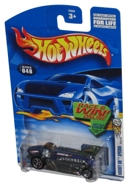 Hot Wheels Rocket Oil Special 36/42 (2002) Purple Die-Cast Toy Car #048