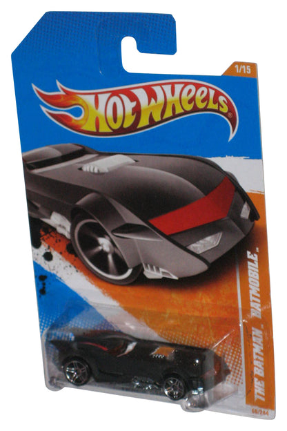 Hot Wheels Track Stars 1/15 (2010) Batman Batmobile Black Toy Car 66/244