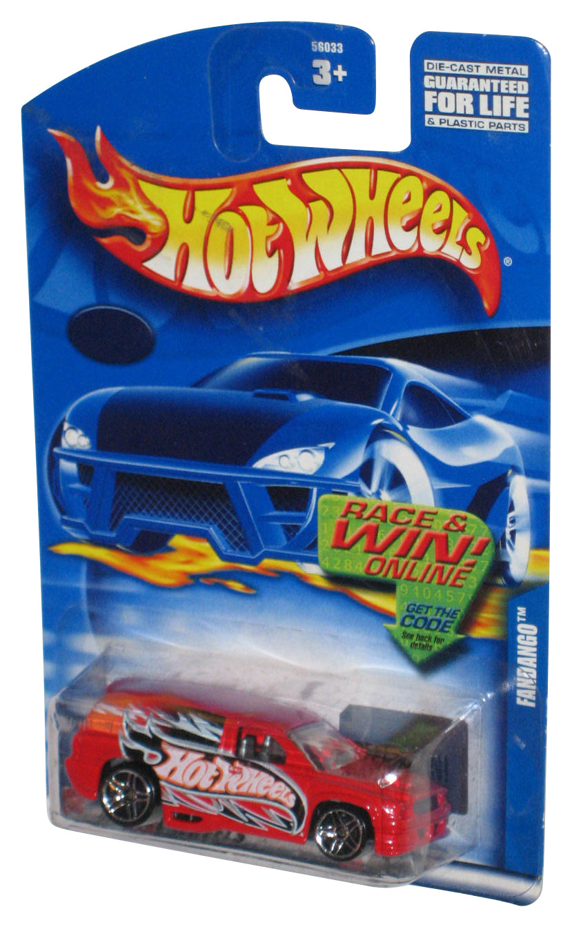 Hot Wheels Fandango (2001) Mattel Red Die-Cast Toy Car