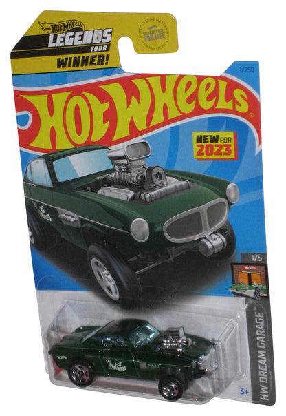 Hot Wheels HW Dream Garage 1/5 (2023) Green Volvo P1800 Gasser Toy Car 1/250