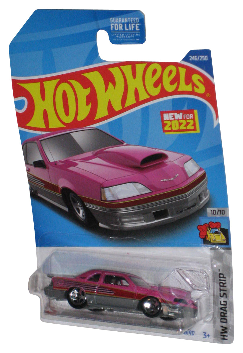 Hot Wheels HW Drag Strip 10/10 (2022) Pink Matt And Debbie Hay's 1988 Pro Street Thunderbird Toy Car 246/250