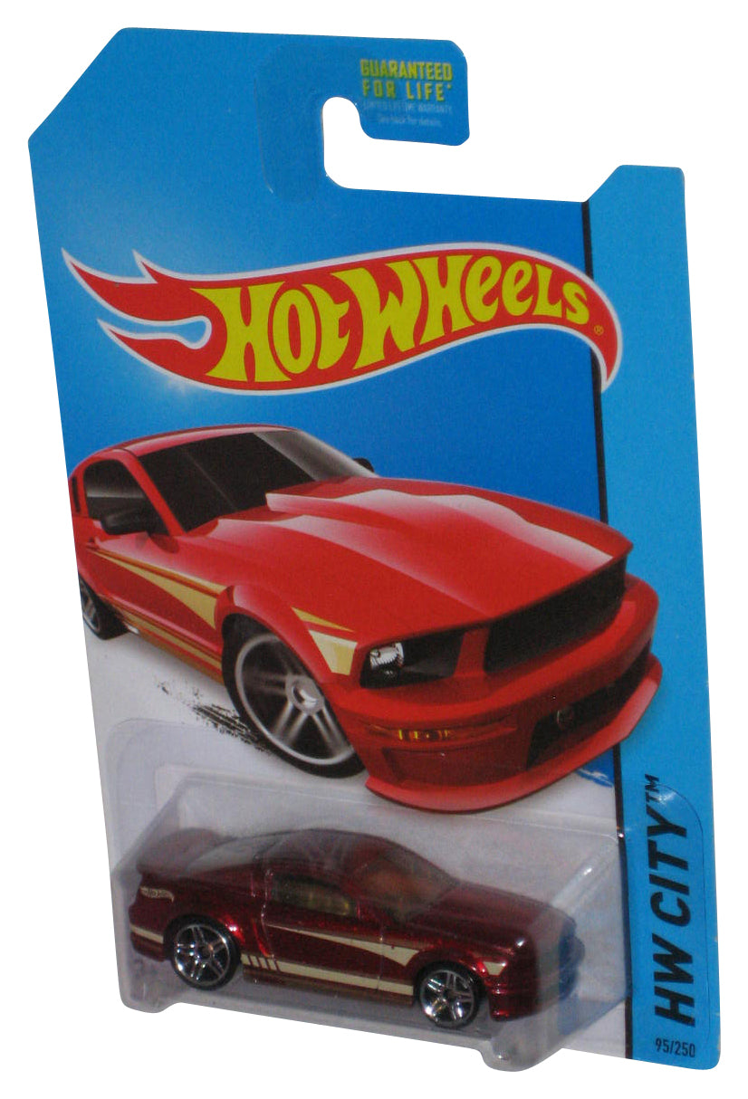 Hot Wheels HW City (2013) Red '07 Ford Mustang Die-Cast Toy Car 95/250