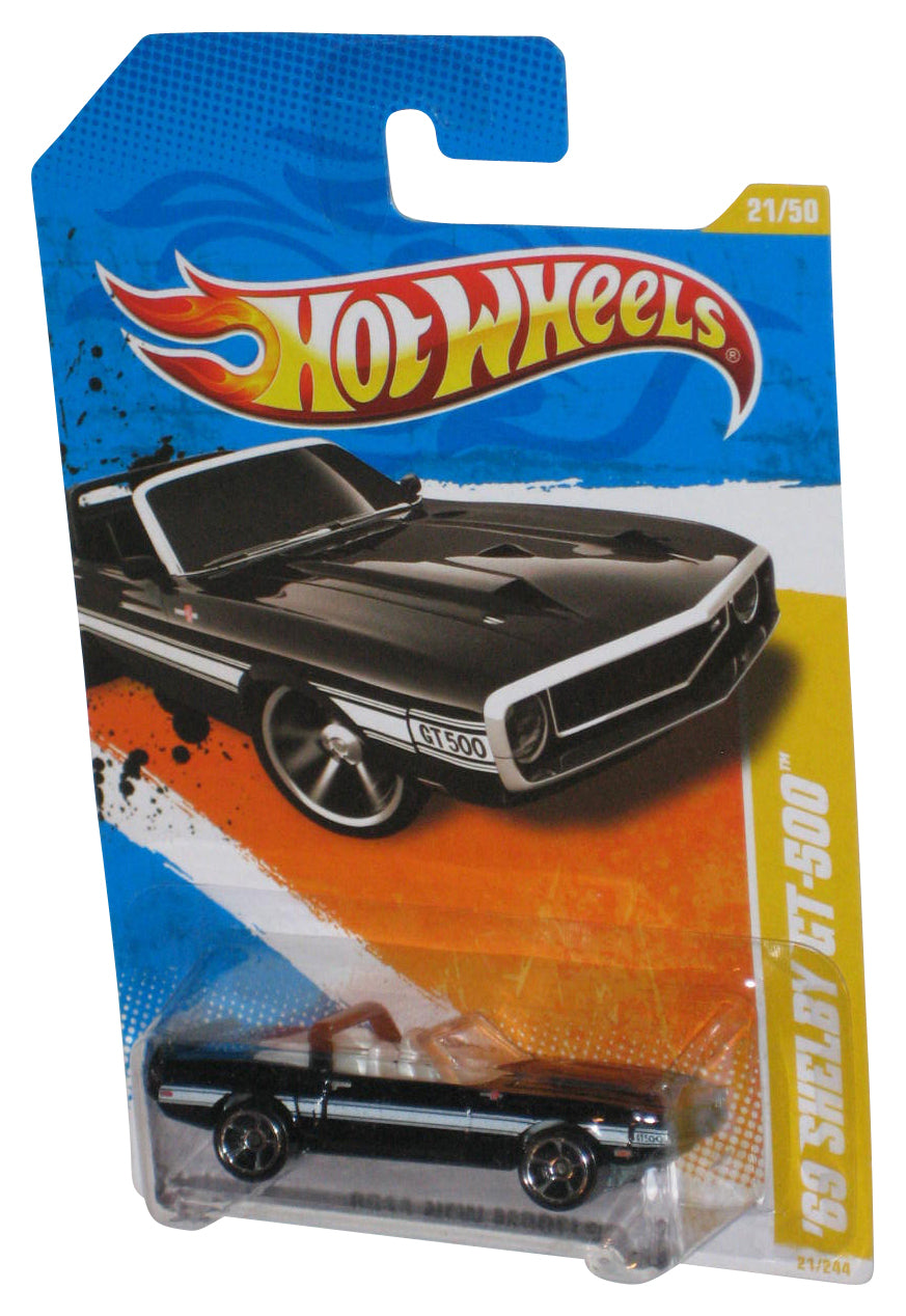 Hot Wheels 2011 New Models 21/50 Black '69 Shelby GT-500 Toy Car 21/244