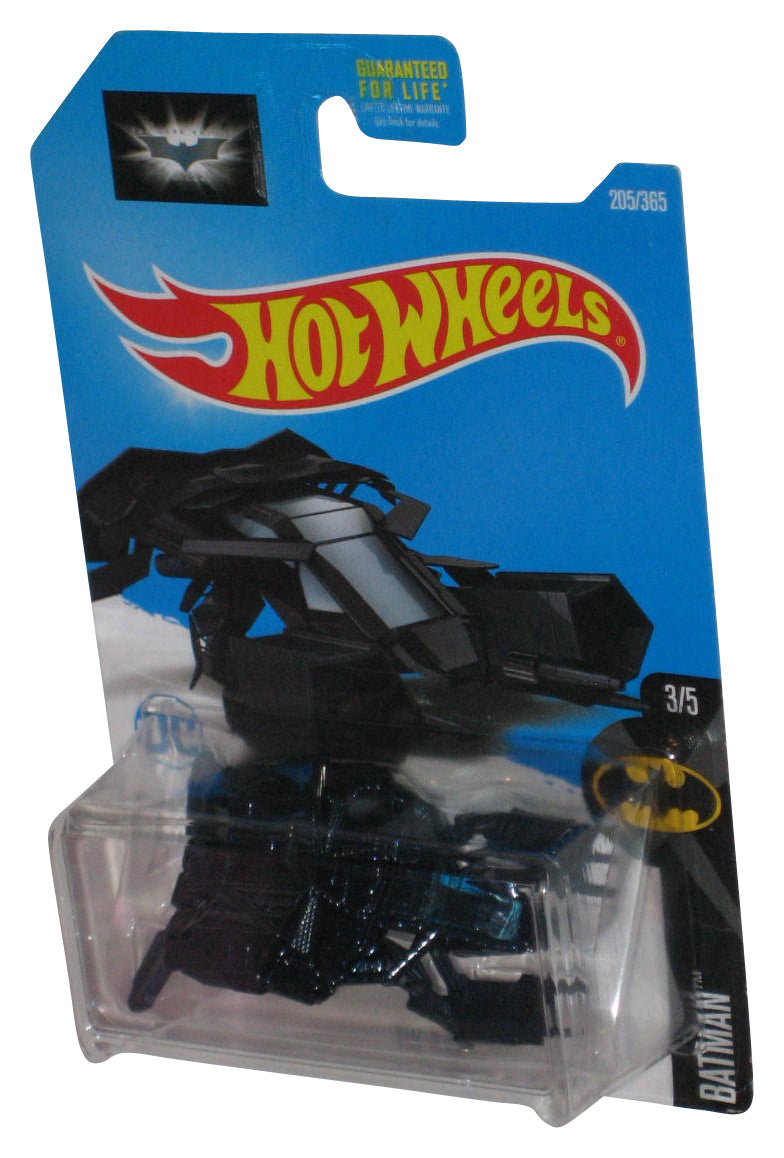 DC Batman Hot Wheels (2015) The Bat Blue Die-Cast Toy Vehicle 205/365