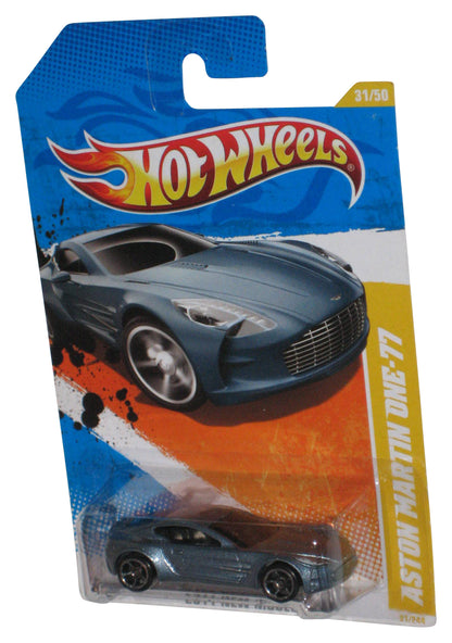Hot Wheels 2011 New Models 31/50 Gray Aston Martin One-77 Toy Car 31/244