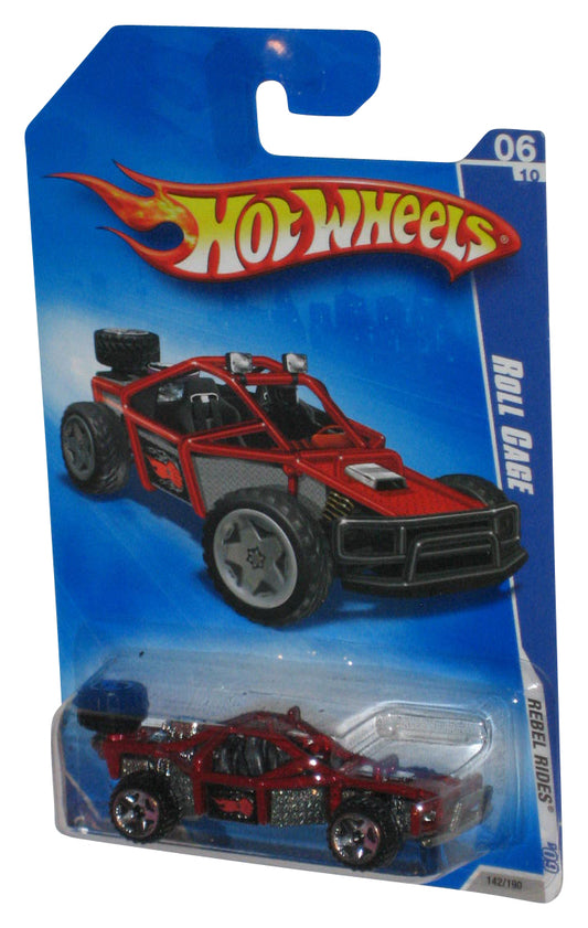 Hot Wheels Rebel Rides '09 Red Roll Cage Die-Cast Toy Car 142/190