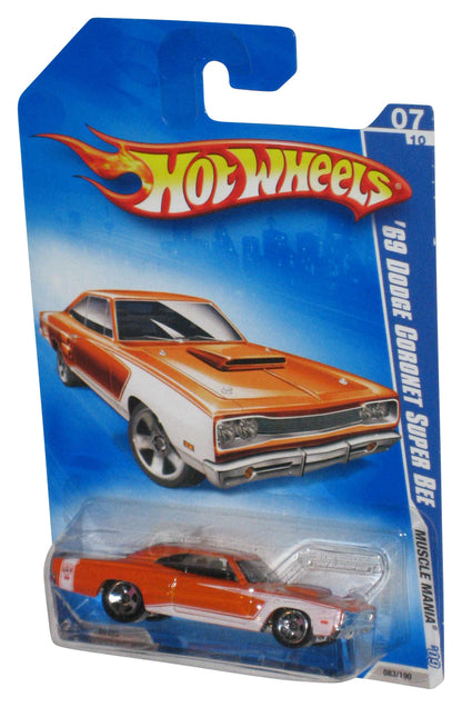 Hot Wheels Muscle Mania '09 Orange '69 Dodge Coronet Super Bee Toy Car 83/190