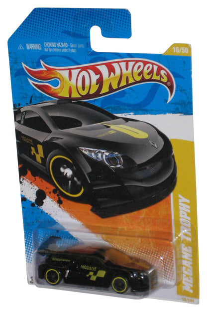 Hot Wheels 2011 New Models 16/50 Black Megane Trophy Toy Car 16/244