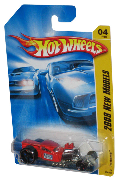 Hot Wheels 2008 New Models 4/40 Red Ratbomb Die-Cast Toy Car 004/196