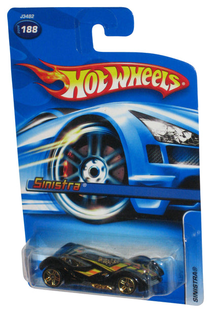 Hot Wheels Sinistra Black (2006) Mattel Die-Cast Toy Car #188