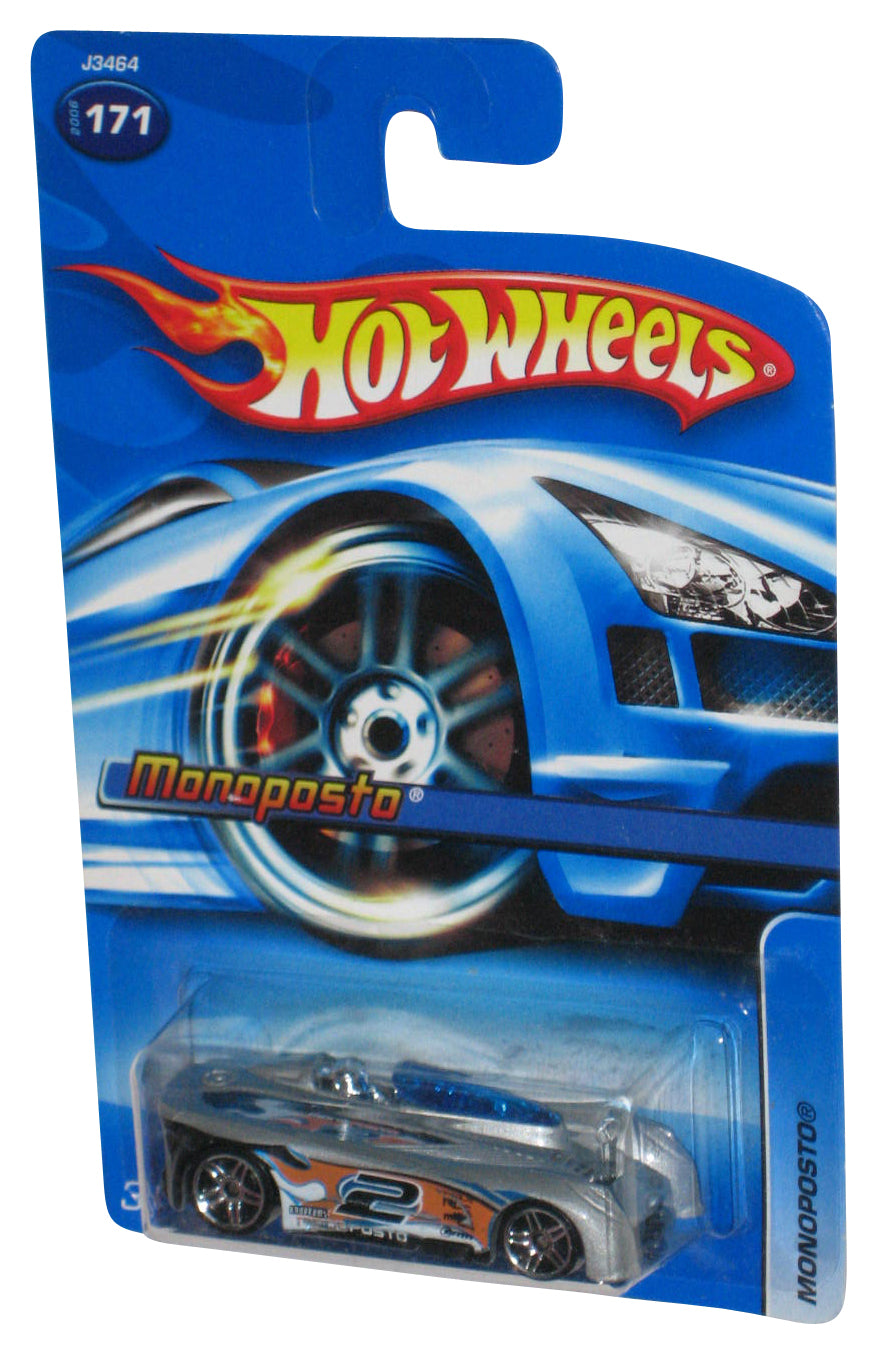 Hot Wheels Monoposto (2006) Mattel Silver Die-Cast Toy Car #171