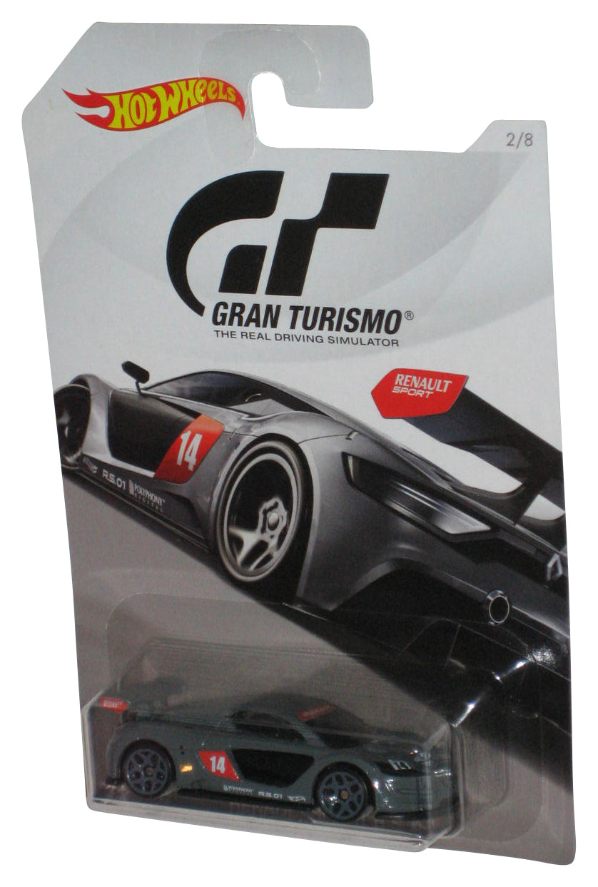 Hot Wheels Gran Turismo (2017) Mattel Gray Renault Sport R.S. 01 Toy Car 2/8
