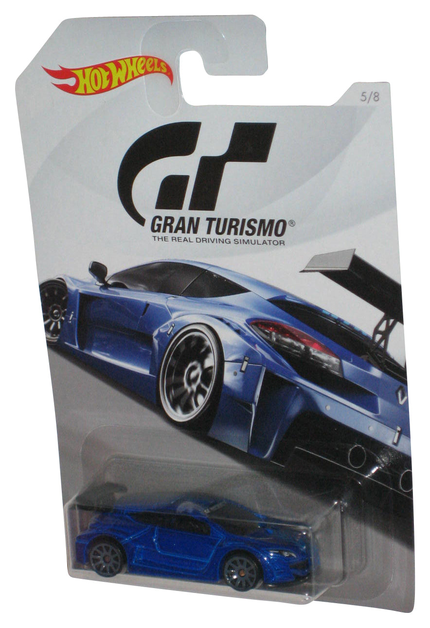 Hot Wheels Gran Turismo (2017) Mattel Blue Renault Megane Trophy Toy Car 5/8