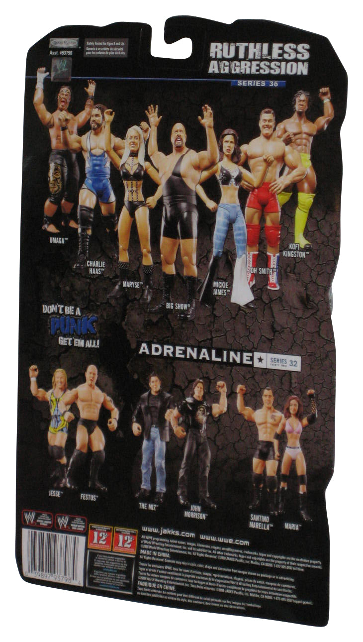 WWE Wrestling Ruthless Aggression (2008) Series 36 Kofi Kingston Action Figure