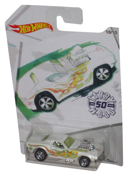 Hot Wheels Larry Wood (2018) White Rodger Dodger Die-Cast Toy Car 10/10