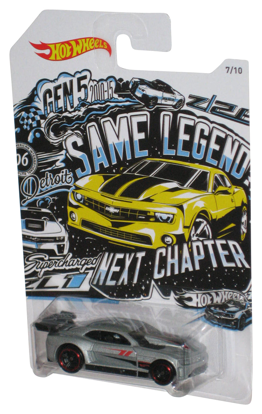 Hot Wheels American Muscle Silver Custom '11 Camaro (2007) Die-Cast Toy Car 7/10