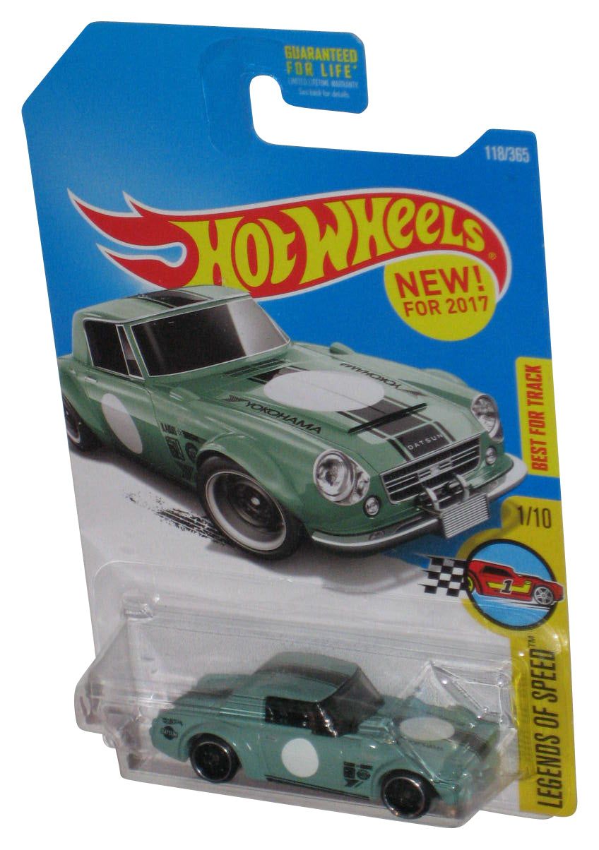 Hot Wheels Legends of Speed 1/10 (2017) Green Fairlady 2000 Toy Car 118/365