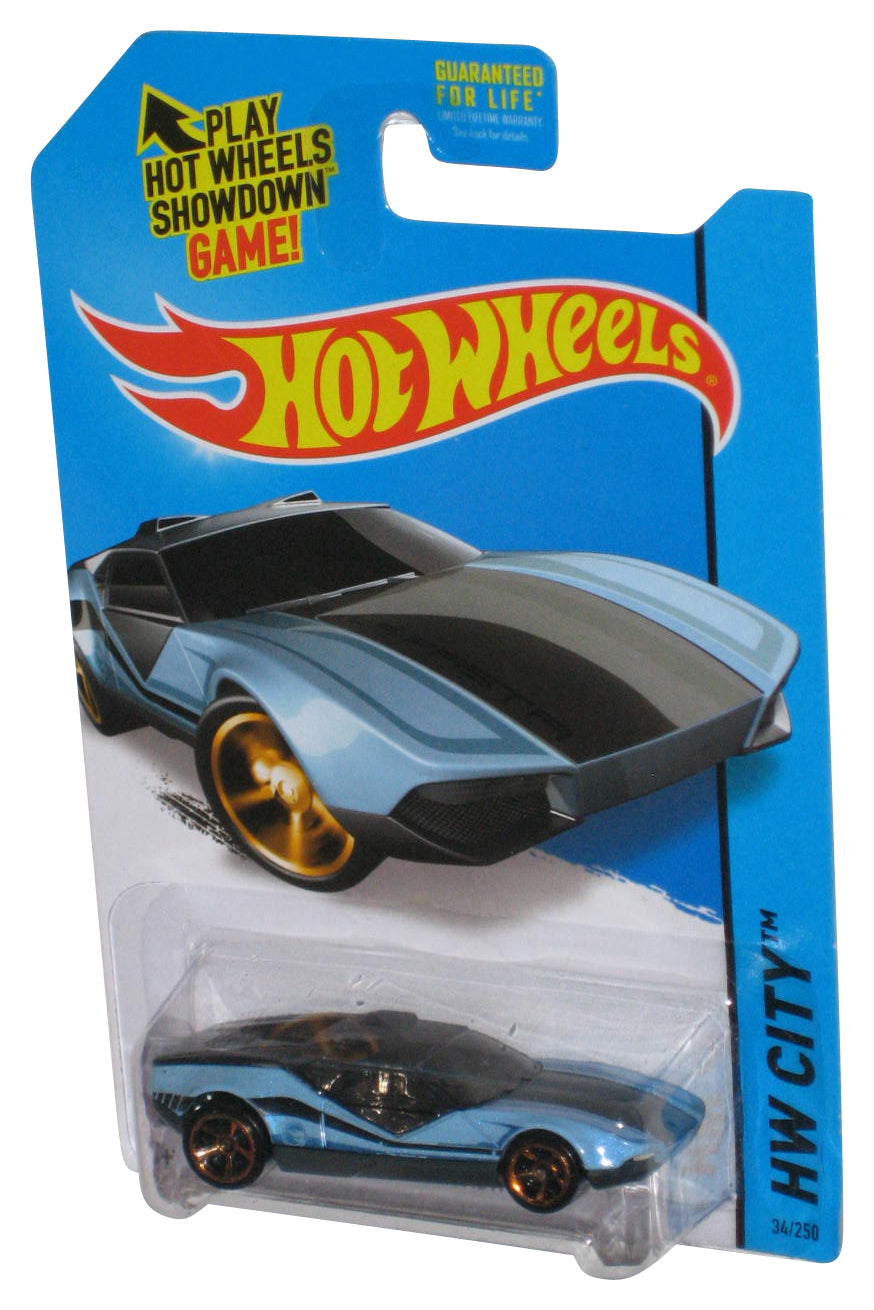 Hot Wheels HW City (2013) Black & Blue La Fasta Toy Car 34/250