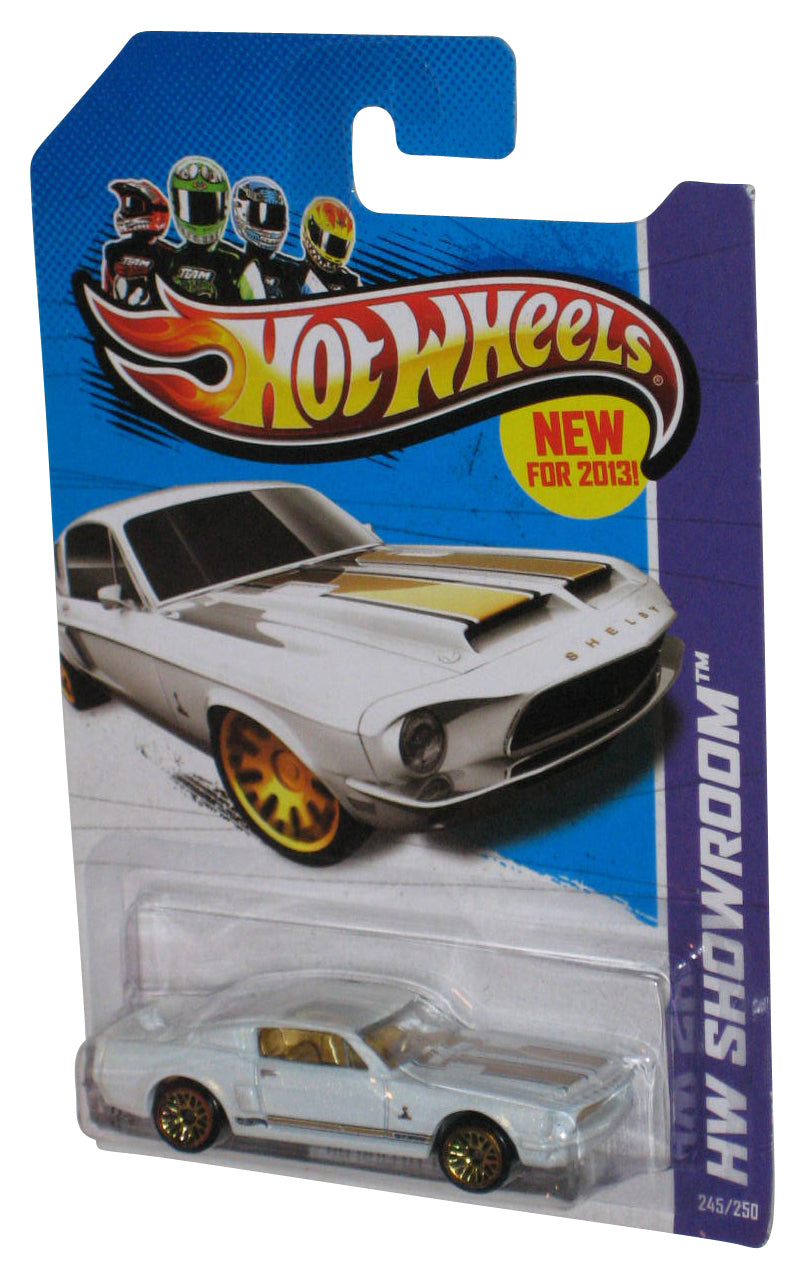 Hot Wheels HW Showroom (2013) White '68 Shelby GT500 Toy Car 245/250