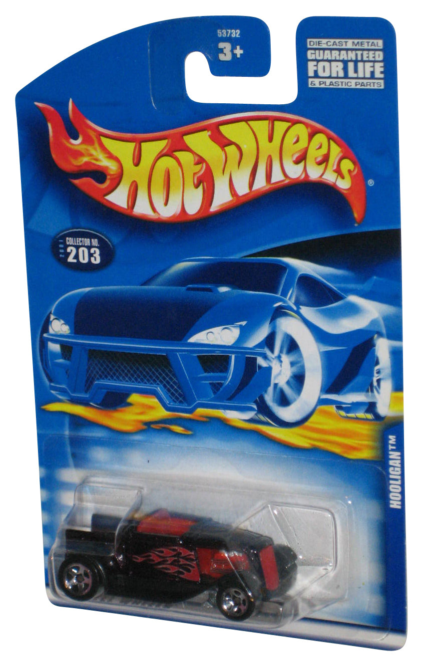 Hot Wheels Hooligan (2001) Mattel Black Die-Cast Toy Car #203