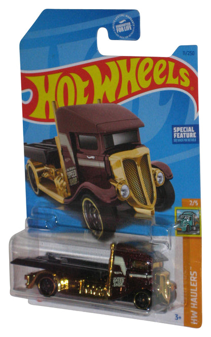 Hot Wheels HW Haulers 2/5 (2021) Brown Fast-Bed Hauler Toy Truck 11/250