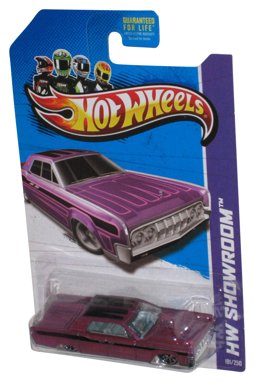 Hot Wheels HW Showroom (2012) Purple '64 Lincoln Continental Toy Car 191/250