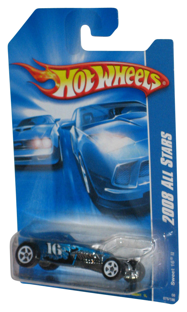 Hot Wheels 2008 All Stars Blue Sweet 16 II Die-Cast Toy Car 075/196